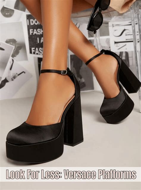 versace platform dupes|versace platform heels dupe.